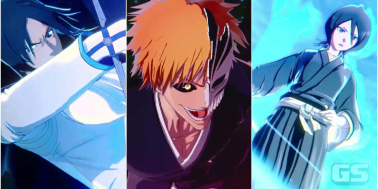 BLEACH Rebirth of Souls – Gameplay Ichigo, Rukia & Uryu!