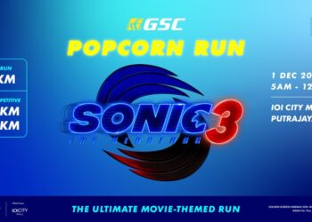 Jom Sertai GSC Popcorn Run – Sonic The Hedgehog 3!