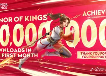 Honor of Kings Capai 50 Juta Muat Turun, Tidak Sampai Sebulan!
