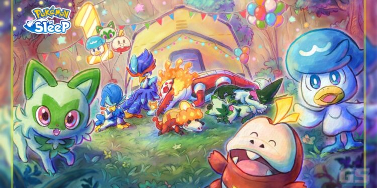 Sprigatito, Fuecoco & Quaxly Ditambah Ke Pokémon Sleep Sempena 1st Anniversary!