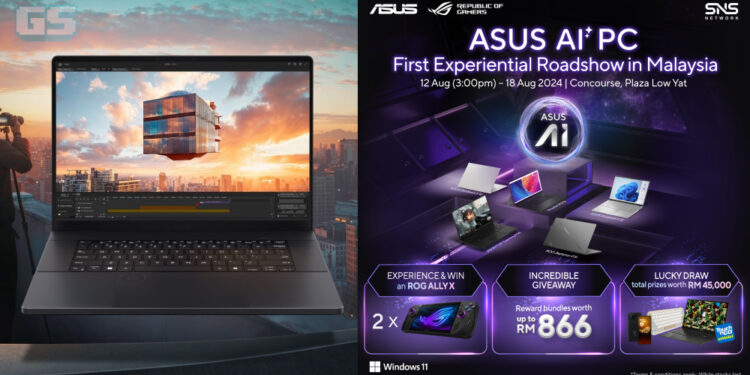ASUS Malaysia Umum Laptop ‘ProArt’ Terkini & ‘ASUS AI PC First Experiential Roadshow 2024’