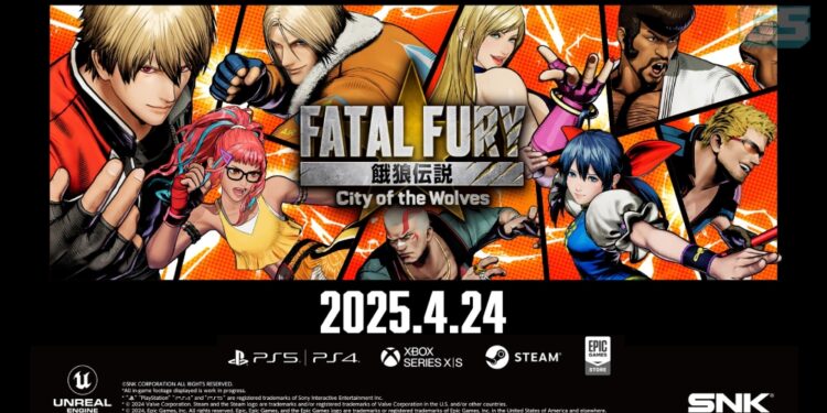Fatal Fury: City of the Wolves Akan Datang Pada April 2025