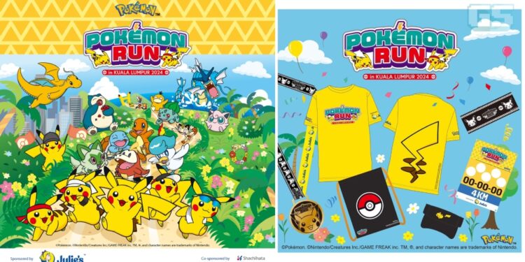 Jom Sertai Pokémon Festival & Pokémon Run Di Bukit Jalil Pada November Ini!