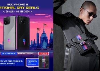 Harga Diskaun Untuk ROG Phone 8 Sempena “National Day Deals”, Bonus Beg ROG Slash Percuma!