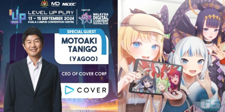 CEO COVER Corp, YAGOO, Akan Datang Ke LEVEL UP PLAY Malaysia!