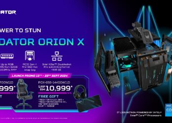 Predator Umum Desktop Orion X, Monitor Gaming Baharu & Controller Wayarles Gaming Di Malaysia!
