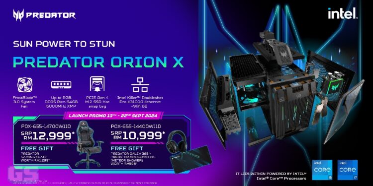Predator Umum Desktop Orion X, Monitor Gaming Baharu & Controller Wayarles Gaming Di Malaysia!