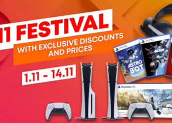 11.11 Festival Kembali Dengan Diskaun Menarik Untuk Konsol, Aksesori & Game PS5!