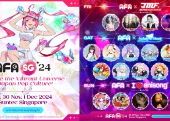 Anime Festival Asia Singapore 2024 – Senarai Persembahan, Aktiviti & Tetamu Khas Untuk Dinantikan!