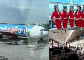 Terbang Ke Destinasi Bersama Pesawat AirAsia x Sonic the Hedgehog, Inilah Pengalaman Kami!