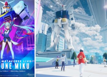 Gundam & Hatsune Miku Bekerjasama Untuk Persembahan Eksklusif Di Gundam Metaverse!
