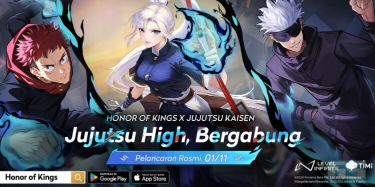 [UPDATE] Kolaborasi Honor of Kings x Jujutsu Kaisen Akan Bermula 1 November!