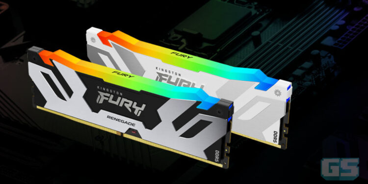 Kingston Umum Modul CUDIMM Prestasi Tinggi Untuk Memori FURY Renegade DDR5