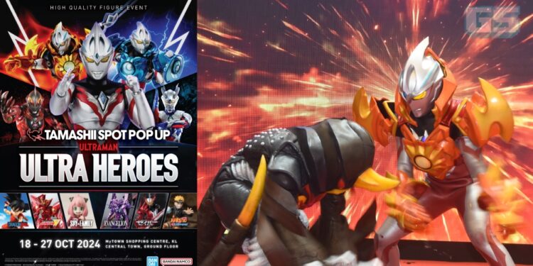 Jom Kunjungi TAMASHII SPOT POP UP X ULTRA HEROES 2024 Malaysia!