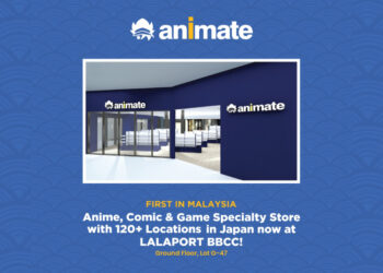 Kedai Pop-Up “Animate Malaysia” Rasmi Dibuka Hari Ini Di LaLaport BBCC!