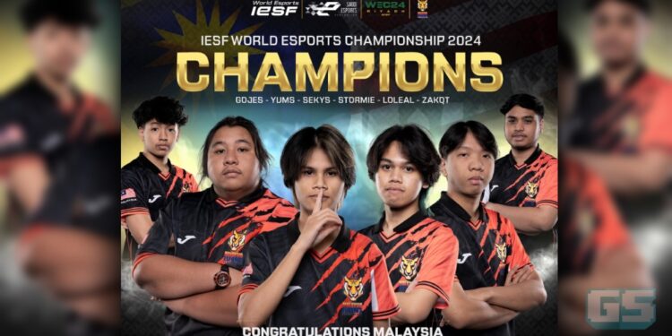 Perjalanan Sejarah Pasukan Malaysia Sebagai Juara Dunia IESF World Esports Championship 2024: Mobile Legends!