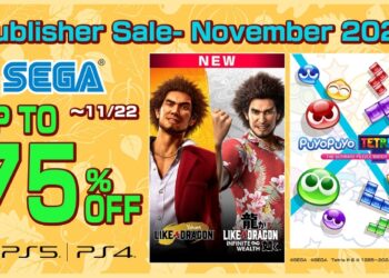 SEGA Publisher Sale – November 2024 Kini Bermula! Diskaun Besar Untuk LIKE A DRAGON Series Starter Pack!