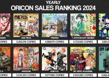 Manga Terlaris 2024 Menurut Oricon – Jujutsu Kaisen Kekal Di Puncak!