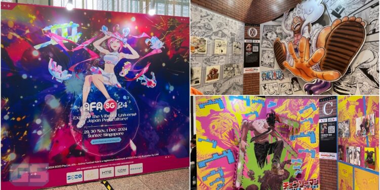 Pengalaman Kami di Anime Festival Asia Singapore 2024 (AFASG24)!