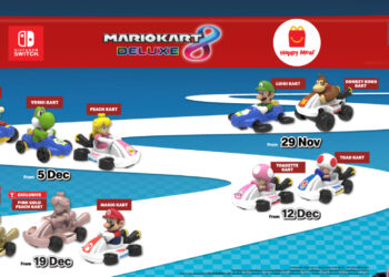 Mari Berlumba Dengan Happy Meal Mario Kart di McDonald’s Malaysia!