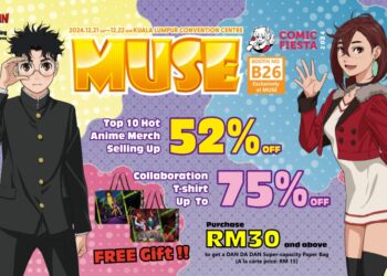 MUSE Membuat Debut Pertama Di Comic Fiesta 2024 –  Booth Istimewa DAN DA DAN & Merch Menarik Menanti!