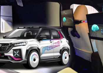 Kereta konsep “Perodua Ativa Fuze” Dilengkapi PS5 Dalaman, Sesuai Untuk Gamer!