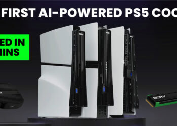 SCRY Umum “PS5 Cooler Berkuasa AI” Pertama untuk Menyelesaikan Isu Pemanasan!