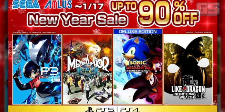 Mulakan 2025 Dengan Promosi Besar SEGA New Year Sale! Metaphor: ReFantazio Harga Murah!