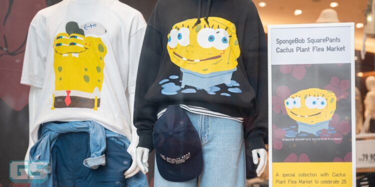 UNIQLO Umum UT “SpongeBob x Cactus Plant Flea Market” – Tersedia Esok!