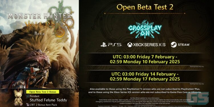 Monster Hunter Wilds Umum “Open Beta Test 2,” Akan Bermula 7 Februari!