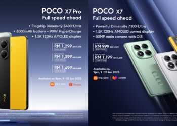 Siri POCO X7 Rasmi Lancar di Malaysia, Harga Promosi Bermula RM999!