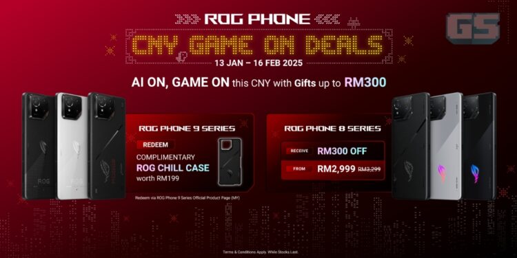 Sambut CNY Dengan Promosi ROG Phone – Harga Diskaun & ROG Chill Case Percuma!