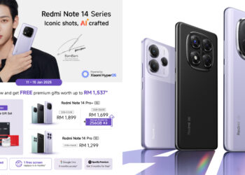 Siri Redmi Note 14 Tersedia di Malaysia, Harga Bermula RM699!