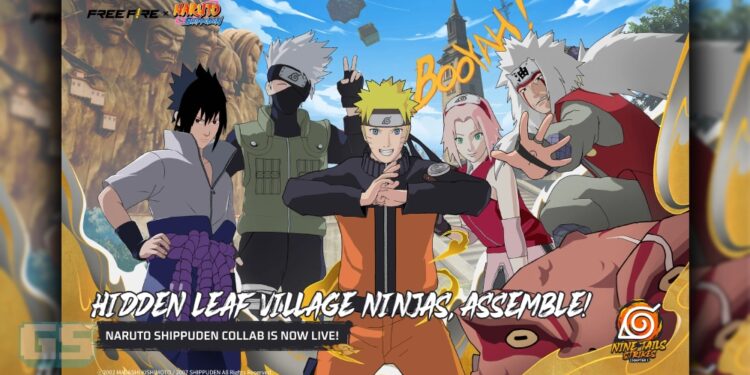 Free Fire x Naruto Shippuden – Lawat Konoha & Main Sebagai Naruto!