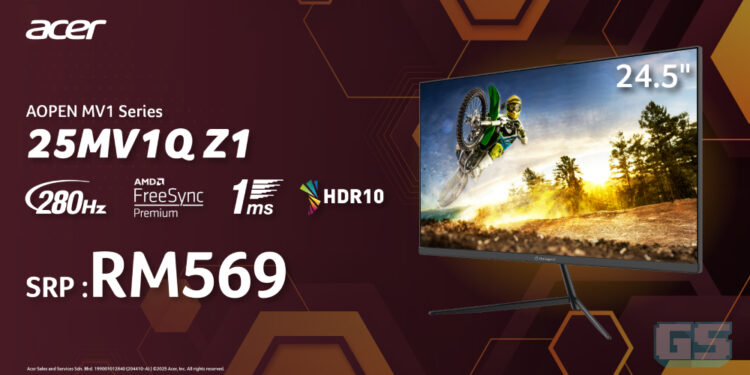 Acer Menambah Monitor Gaming AOPEN & Aspire 14 AI Baharu, Boleh Didapati Sekarang Di Malaysia!