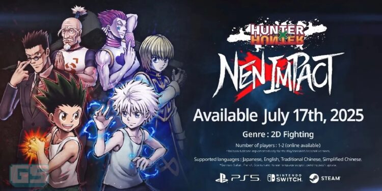 HUNTER×HUNTER NEN×IMPACT Bakal Dilancarkan Julai 2025, Dengan Tambahan DLC!