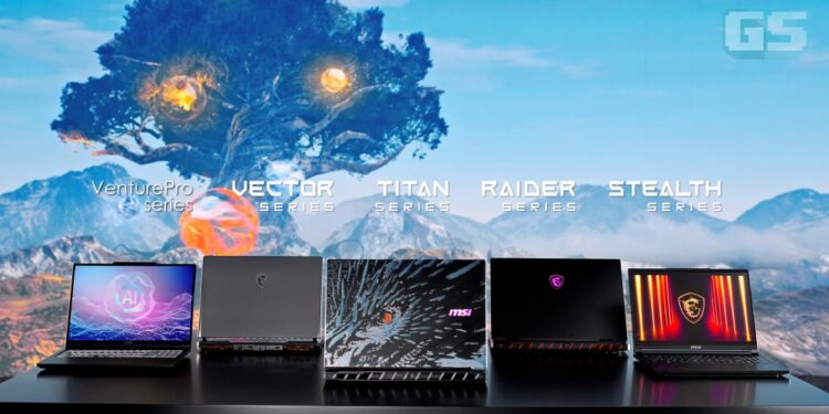 MSI Lancar Laptop Gaming RTX 50 Series Berinspirasi Mitologi Norse!