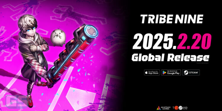 Game Gacha RPG Ekstrem “TRIBE NINE” Akan Dilancarkan pada 20 Februari!