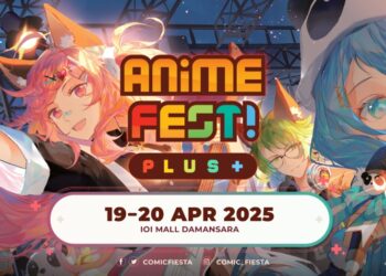 Anime Fest+ 2025 Berlangsung 19-20 April – Tiket Early Bird Kini Dijual!