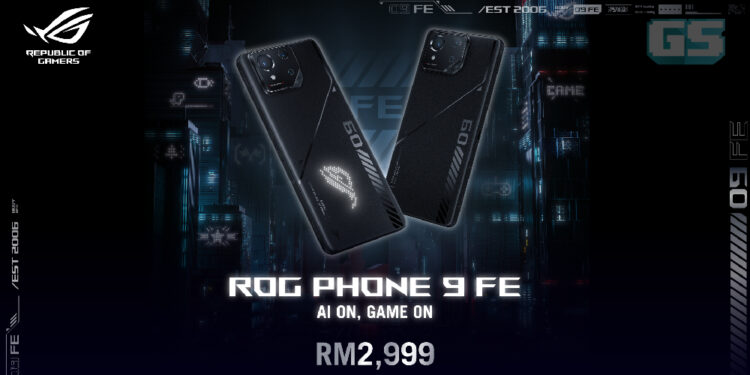 ROG Phone 9 FE Rasmi Dilancarkan, Harga Menarik Pada RM2,999!