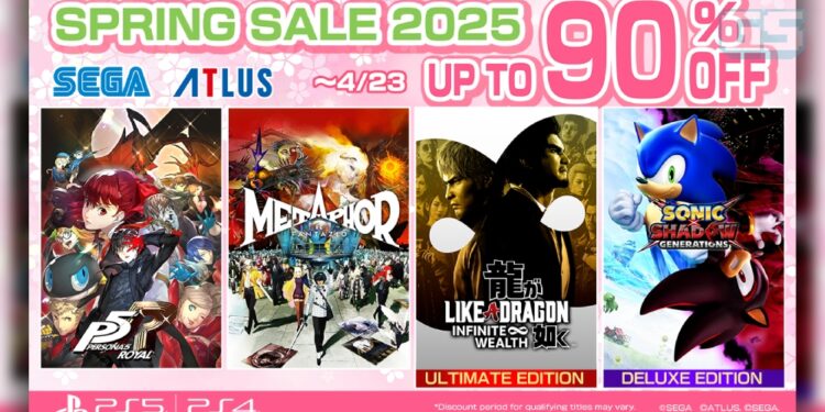 SEGA Spring Sale 2025 Bermula! Diskaun Hebat untuk Pemilik PlayStation!