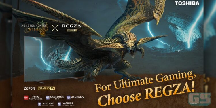 Beli TV Gaming Toshiba, Dapat Monster Hunter Wilds Secara Percuma!