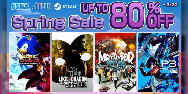 SEGA “Steam Spring Sale” – Diskaun Besar untuk Game Hebat!