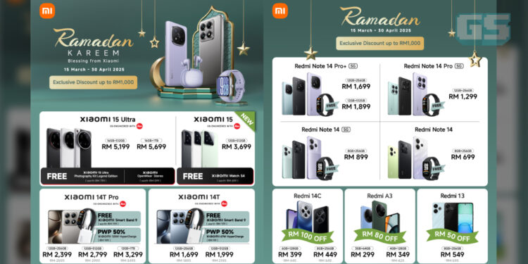 Raikan Raya Bersama Promosi Hebat Xiaomi – Smartphone Hingga Aksesori Berharga Murah!