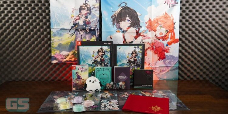 Unboxing ‘Atelier Yumia: The Alchemist of Memories & the Envisioned Land Special Collection Box’