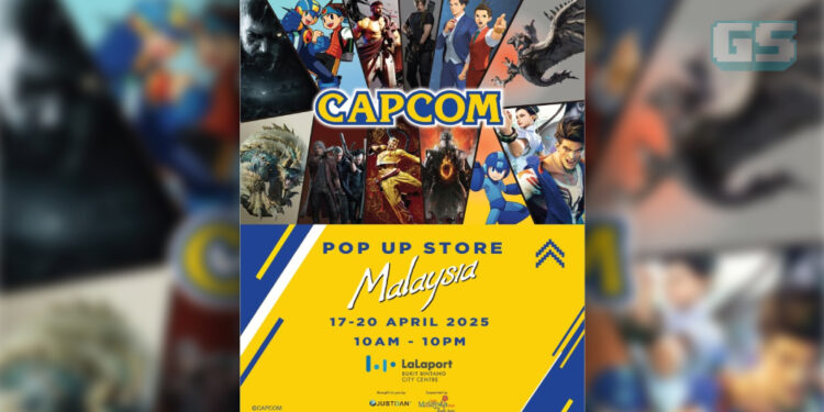 Kedai Pop-Up Pertama Capcom di Malaysia Bermula 17 April!