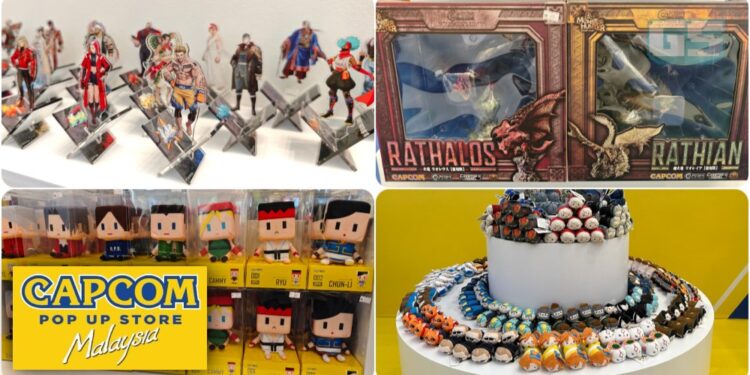 Kedai Pop-Up CAPCOM Malaysia – Senarai Barangan Eksklusif dan Harga Lengkap!