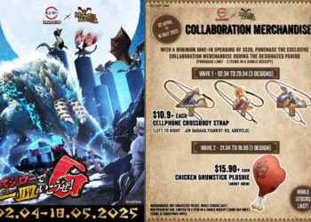 CAPCOM dan SUSHIRO Singapore Bergabung untuk Jamuan Monster Hunter!