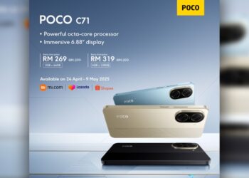 POCO C71 Kini di Malaysia – Smartphone Mampu Milik, Harga Early Bird Semurah RM269!