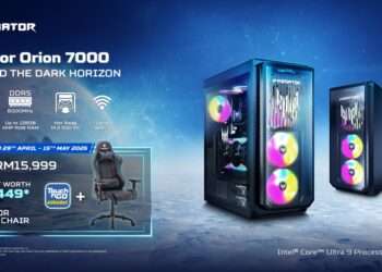 Acer Malaysia Umum Predator Orion 7000 & Monitor Gaming Predator X32 X3 – Bonus Diberi Untuk Tiap Pembelian!